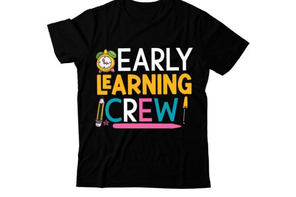 Early Learning Crew SVG Design