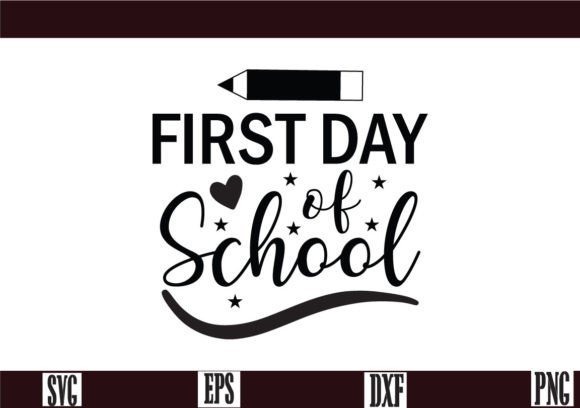 First Day of School SVG