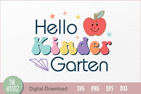 Hello Kinder Garten Graphics & Crafts