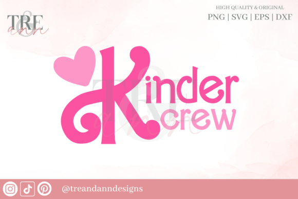Kindergarten Crew: Graphics for T-Shirt Designs