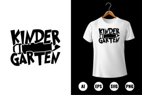 Kindergarten T-Shirt Design Graphics