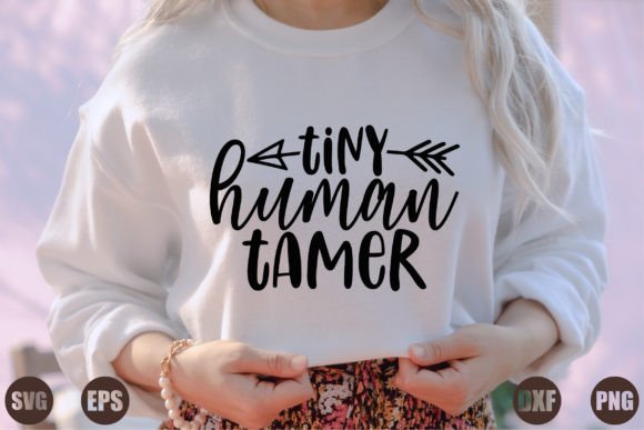 Tiny Human Tamer Graphics for Crafts Projects